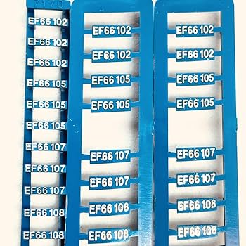 Amazon.co.jp: EF66-100(前期型)用 ナンバープレート前面/側面
